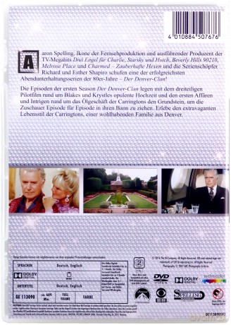 Dynasty Season 1 (Dynastia Sezon 1) [4DVD]