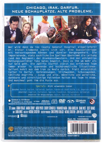 ER Season 12 (Ostry dyżur Sezon 12) [6DVD]