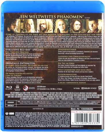 Gra o tron Sezon 5 [4xBlu-Ray]