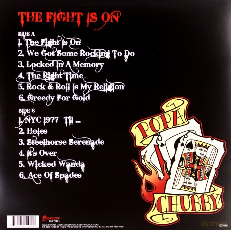 Popa Chubby: The Fight Is On [Winyl]
