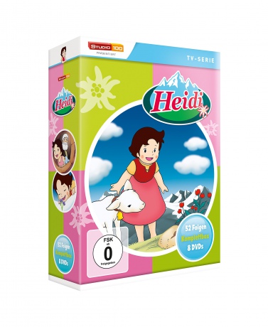 Heidi: A Girl of the Alps - Complete Series [8DVD]