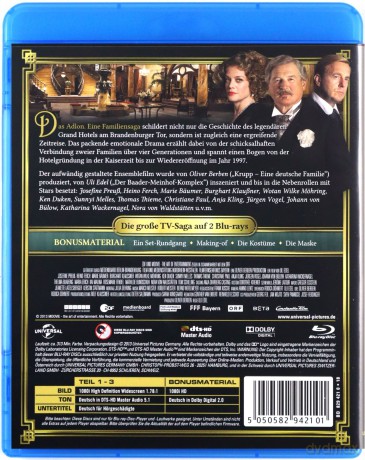 Hotel Adlon - A Family Saga (Tajemnice hotelu Adlon) [2xBlu-Ray]