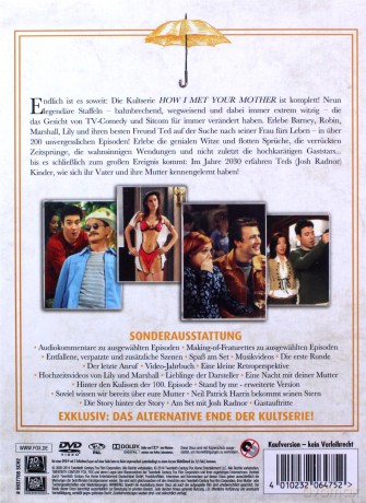How I Met Your Mother Season 1-9 (Jak poznałem waszą matkę Sezon 1-9) [27DVD]