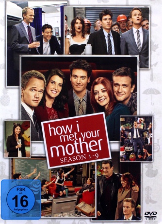 How I Met Your Mother Season 1-9 (Jak poznałem waszą matkę Sezon 1-9) [27DVD]