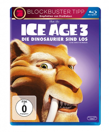 Ice Age: Dawn of the Dinosaurs (Epoka lodowcowa 3: Era dinozaurów) [Blu-Ray]