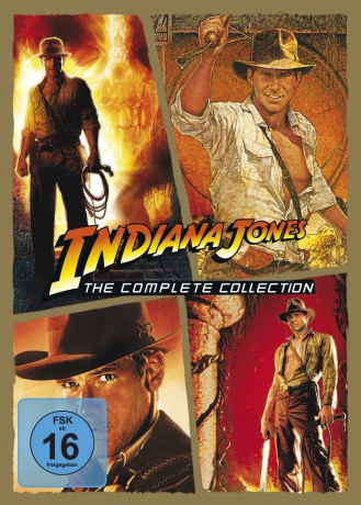 Indiana Jones 1-4 (Poszukiwacze zaginionej arki / Indiana Jones i Świątynia Przeznaczenia / Indiana Jones i ostatnia krucjata / Indiana Jones i królestwo kryształowej czaszki) [4DVD]
