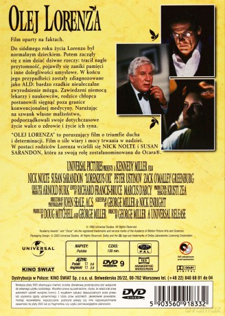 Olej Lorenza (polski lektor) [DVD]