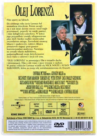 Olej Lorenza (polski lektor) [DVD]