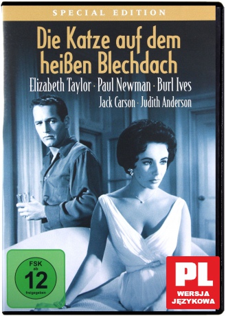 Kotka na gorącym blaszanym dachu [DVD]