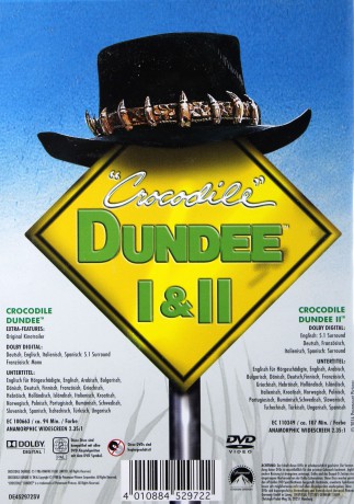 Krokodyl Dundee 1-2 [2DVD]