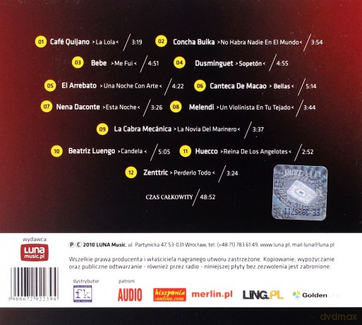 Cafe Luna Hiszpańska Podróż Vol. 3 (digipack) [CD]