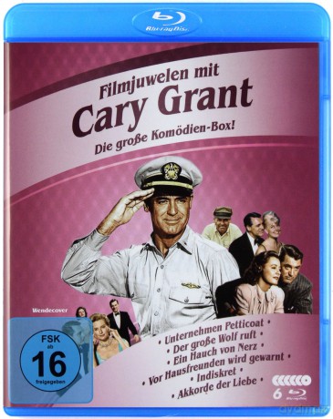 Cary Grant Collection: Operation Petticoat / Father Goose / That Touch of Mink / The Grass Is Greener / Indiscreet / Penny Serenade [BOX] [6xBlu-Ray]