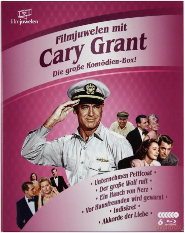 Cary Grant Collection: Operation Petticoat / Father Goose / That Touch of Mink / The Grass Is Greener / Indiscreet / Penny Serenade [BOX] [6xBlu-Ray]