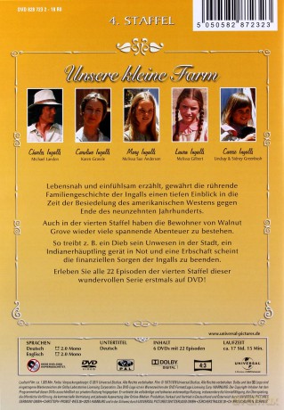 Little House on the Prairie Season 4 (Domek na prerii Sezon 4) [6DVD]