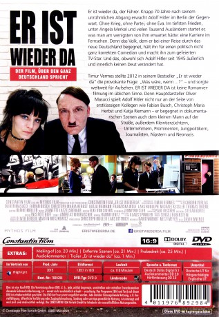 Look Who's Back (On wrócił) [DVD]