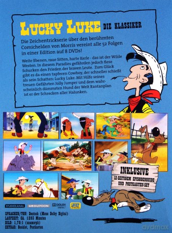 Lucky Luke - Die Klassiker [8DVD]