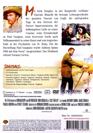 Lust for Life (Pasja życia) [DVD]