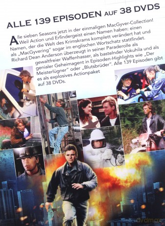 MacGyver Season 1-7 [38DVD]