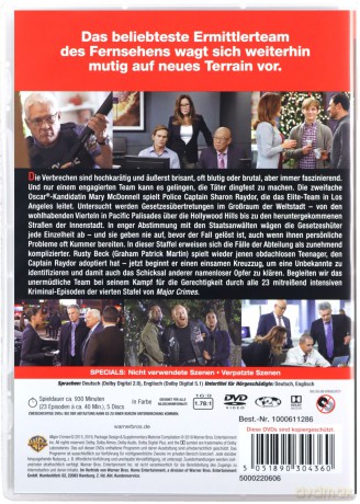Major Crimes Season 4 (Mroczne zagadki Los Angeles Sezon 4) [5DVD]