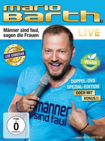Mario Barth: Manner sind faul,sagen die Frauen (Live) [2DVD]