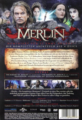 Merlin (Complete Series) [4DVD]