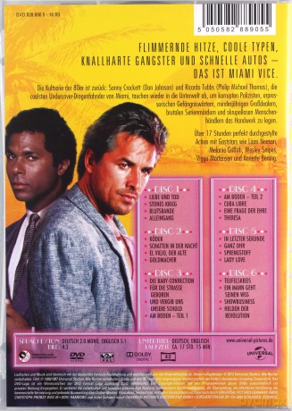 Miami Vice Season 3 (Policjanci z Miami Sezon 3) [6DVD]