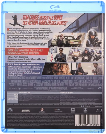 Mission: Impossible 6 - Fallout [2xBlu-Ray]