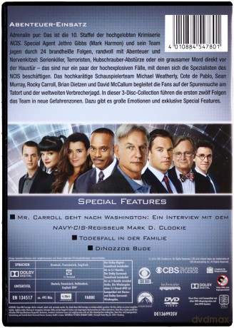 Navy CIS Season 10 Box 1 (Agenci NCIS Sezon 10 Box 1) [3DVD]