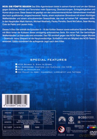 Navy CIS Season 5 Box 2 (Agenci NCIS Sezon 5 Box 2) [3DVD]