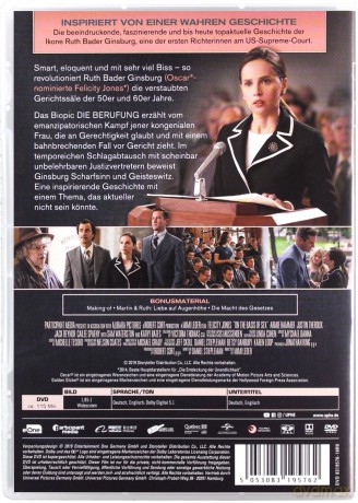 On the Basis of Sex [DVD]