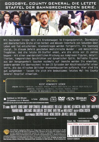 Ostry dyżur Sezon 15 [6DVD]