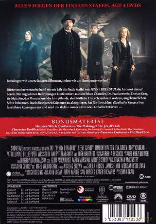 Penny Dreadful Season 3 (Dom grozy Sezon 3) [4DVD]