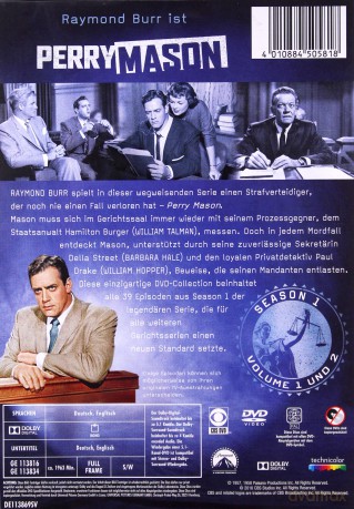 Perry Mason Season 1 [10DVD]