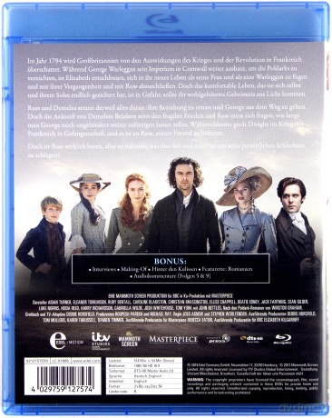 Poldark Season 3 (Wichry losu Sezon 3) [2xBlu-Ray]
