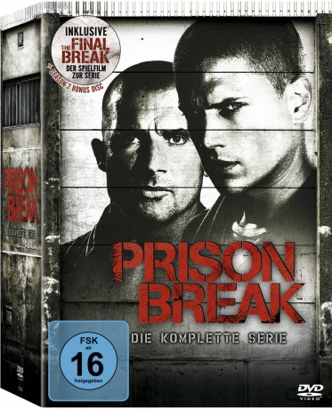 Prison Break Season 1-4 (Feature film "Final Break") (Skazany na śmierć Sezon 1-4 / Ostatnia ucieczka) [24DVD]