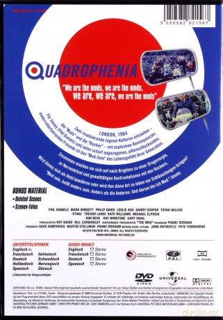 Quadrophenia (Kwadrofonia) [DVD]