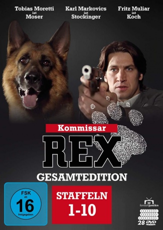 Rex: A Cop's Best Friend Season 1-10 (Komisarz Rex Sezon 1-10) [28DVD]