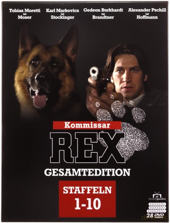 Rex: A Cop's Best Friend Season 1-10 (Komisarz Rex Sezon 1-10) [28DVD]