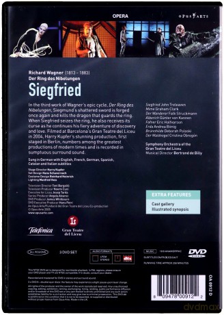 Richard Wagner (1813-1883): Siegfried [3DVD]