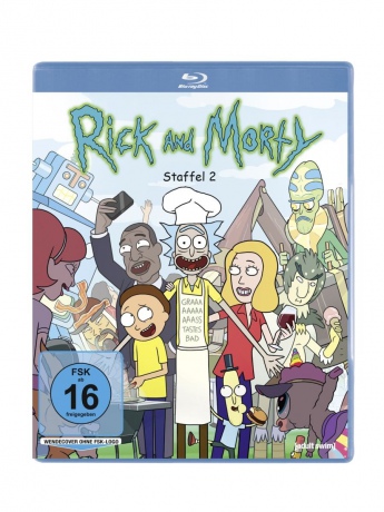 Rick and Morty Season 2 [Blu-Ray]