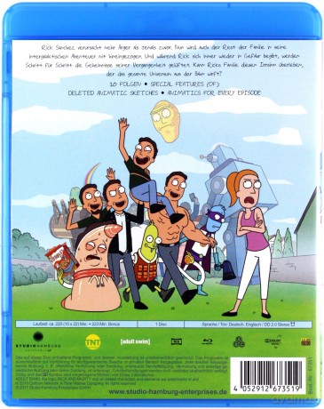 Rick and Morty Season 2 [Blu-Ray]