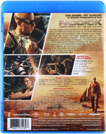 Riddick: Rule the Dark [Blu-Ray]