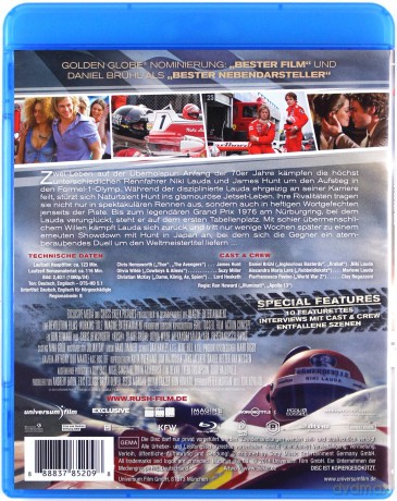 Rush (Wyścig) [Blu-Ray]