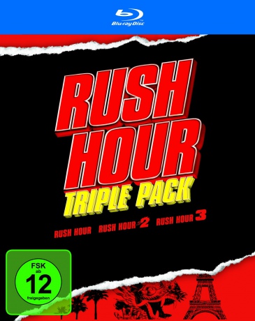 Rush Hour 1-3 (Godziny szczytu 1-3) [Blu-Ray]