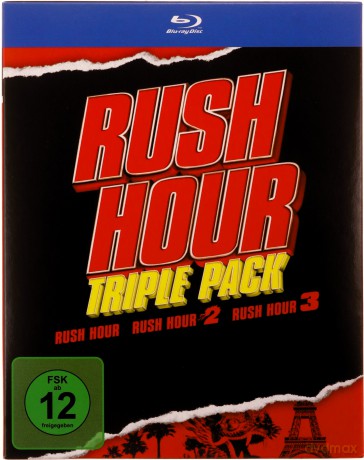Rush Hour 1-3 (Godziny szczytu 1-3) [Blu-Ray]