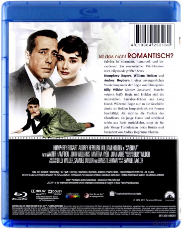 Sabrina [Blu-Ray]