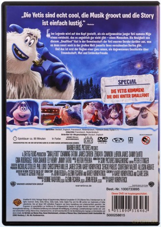 Smallfoot (Mała Stopa) [DVD]