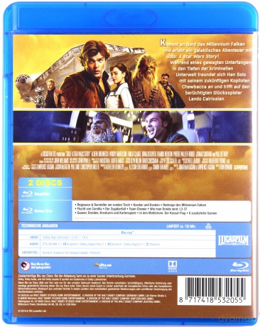 Han Solo: Gwiezdne wojny - historie [2xBlu-Ray]