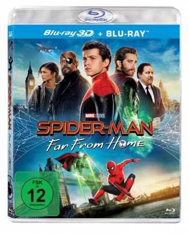 Spider-Man: Far from Home (Spider-Man: Daleko od domu) [Blu-Ray 3D]+[Blu-Ray]