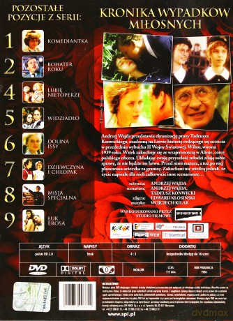 Kronika wypadków miłosnych (digipack) [DVD]